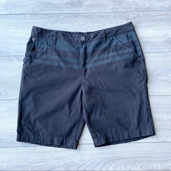 Guess Striped Casual Bermuda  Shorts - Picture 1 of 13